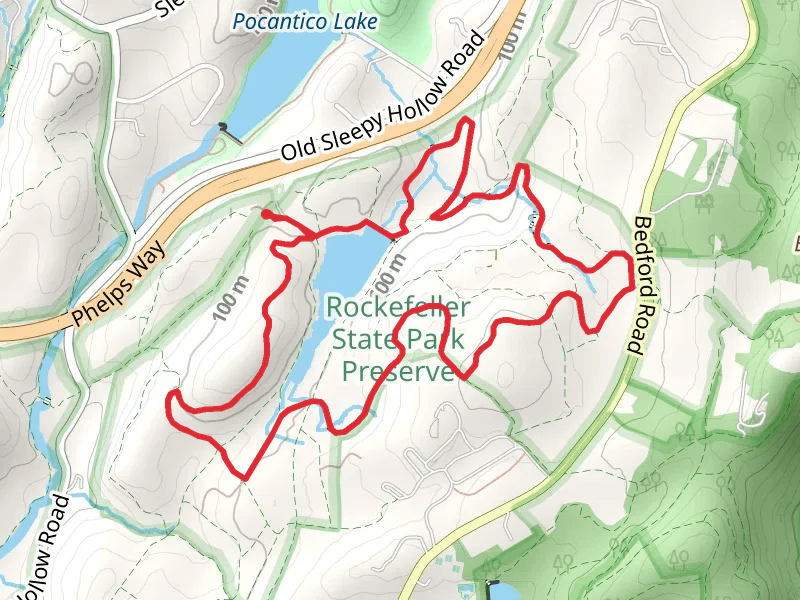 Rockefeller State Park Preserve Loop Trail