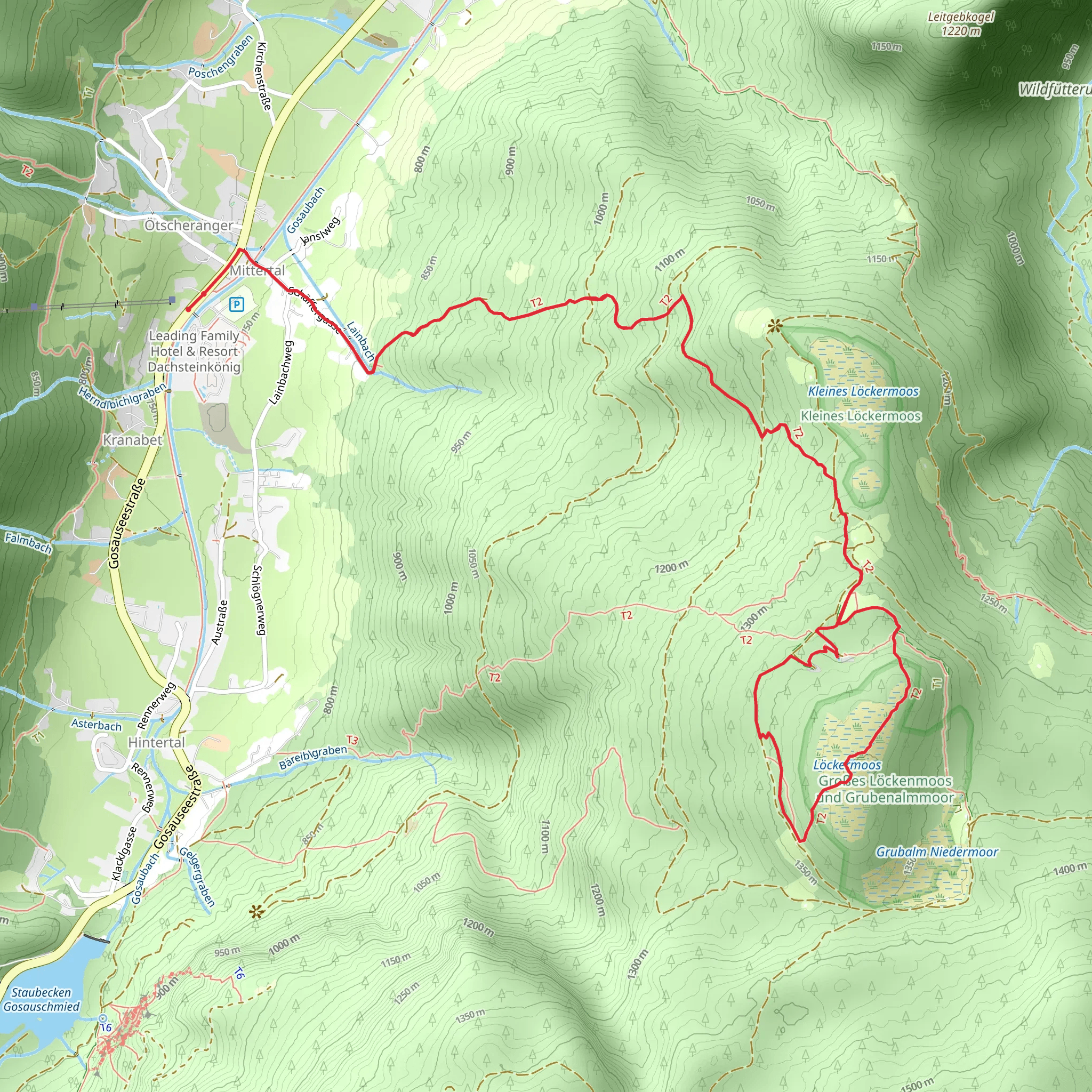 Gritstone Quarries Tour mobile static map