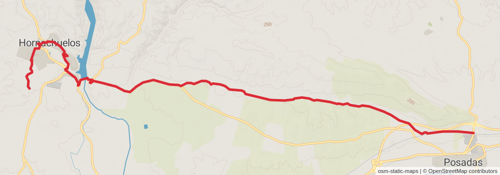 GR 48 - Sierra Morena - Andalusia stage 14 Map