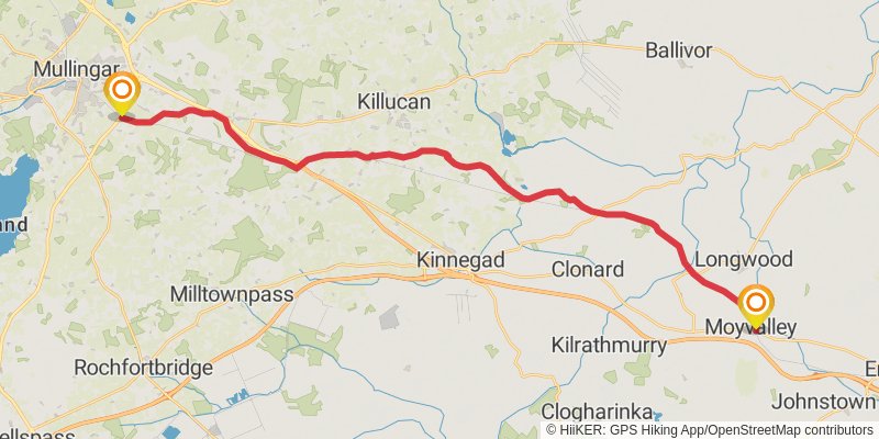 Royal Canal Greenway stage 2 Map