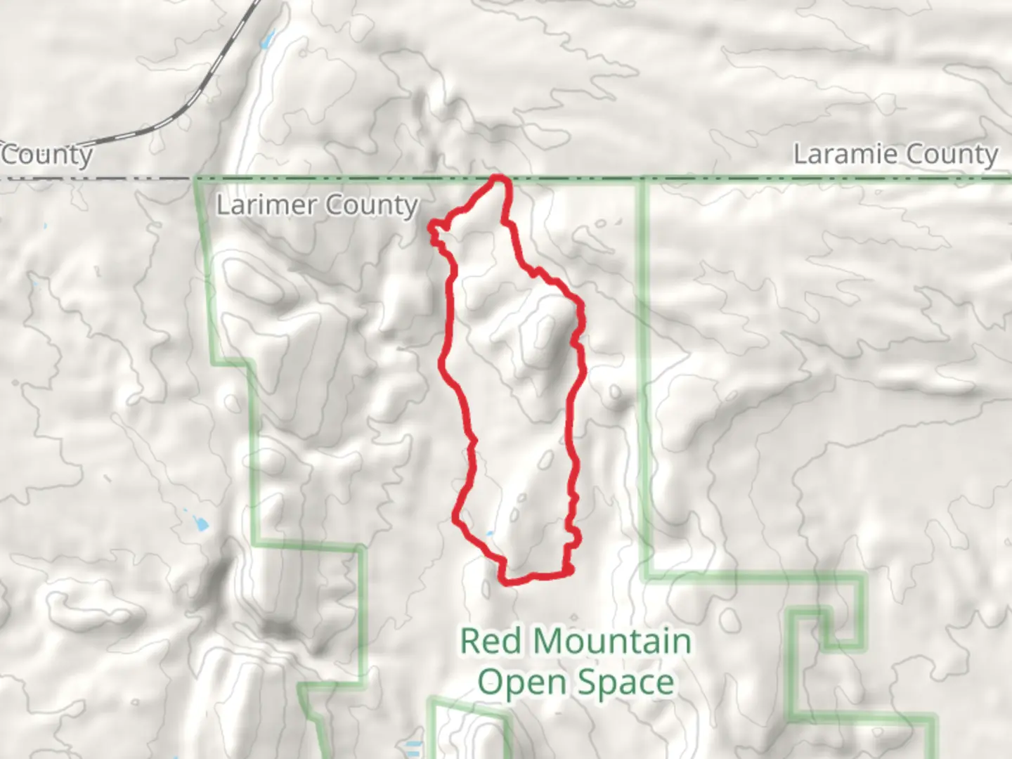 An image depicting the trail Bent Rock and Salt Lick Loop Trail and its surrounding area.