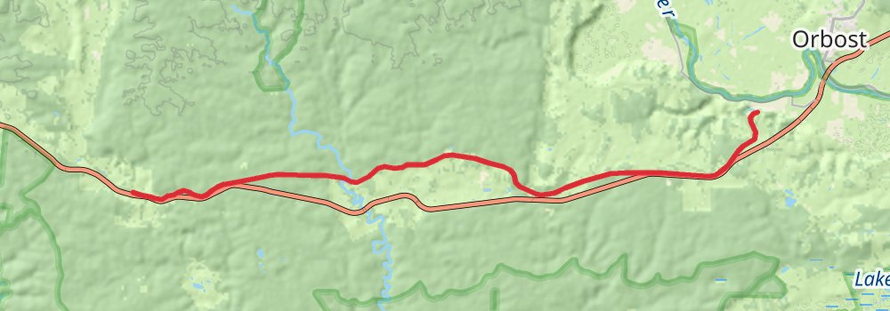 East Gippsland Rail Trail stage 4 Map