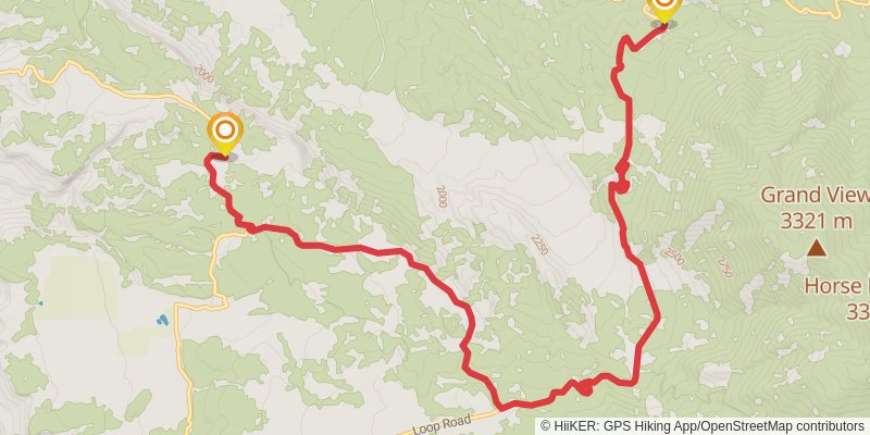 American Discovery Trail North Route stage 273 Map