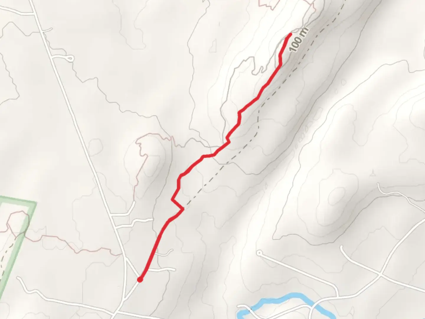 An image depicting the trail Wiley Corners and its surrounding area.