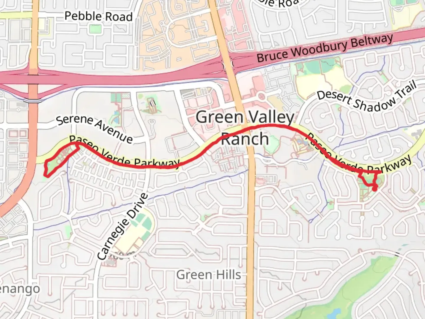 An image depicting the trail Discovery Park and Paseo Verde Trail and its surrounding area.