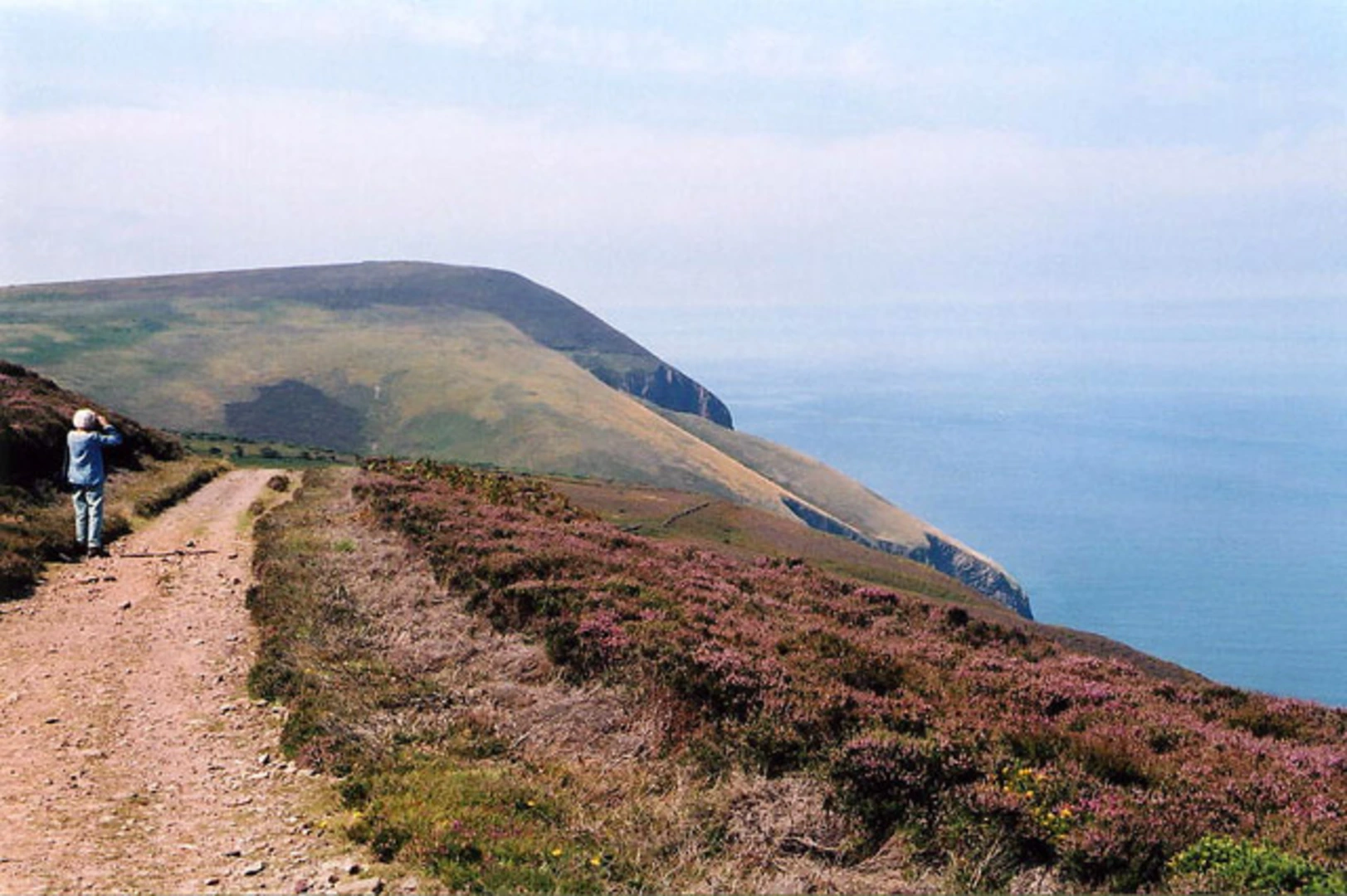 An image depicting the trail Little Hangman and Great Hangman Loop from Combe Martin and its surrounding area.