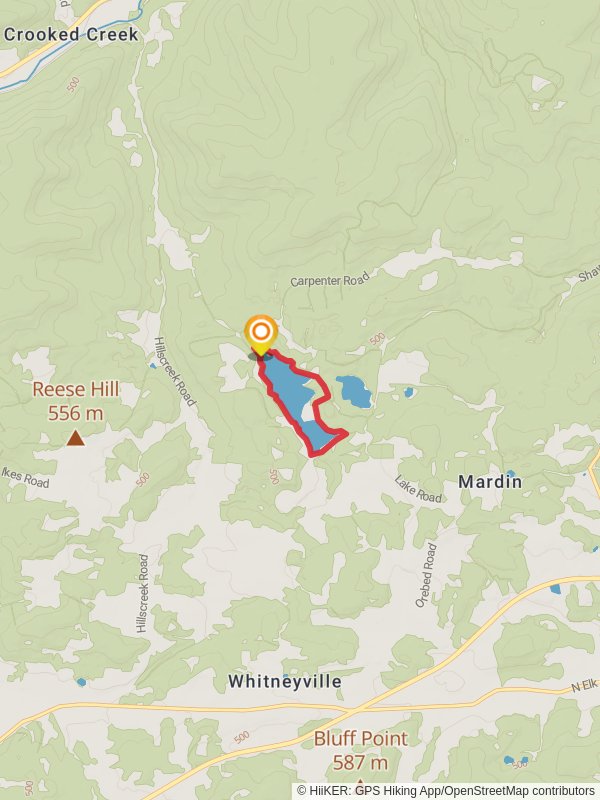 Hills Creek Lake Loop - Hillscreek Drive Loop