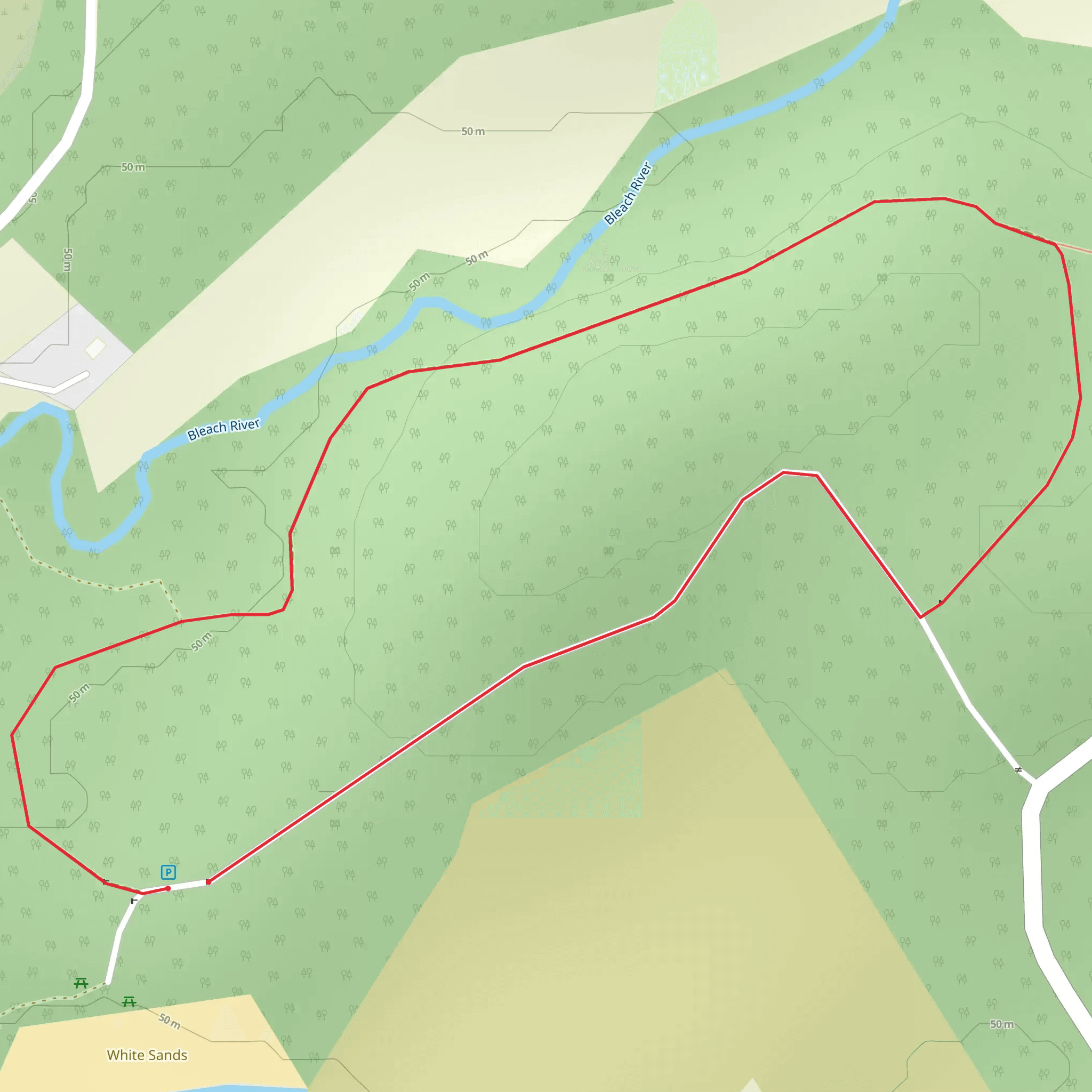 Cahermurphy - Bleach River mobile static map