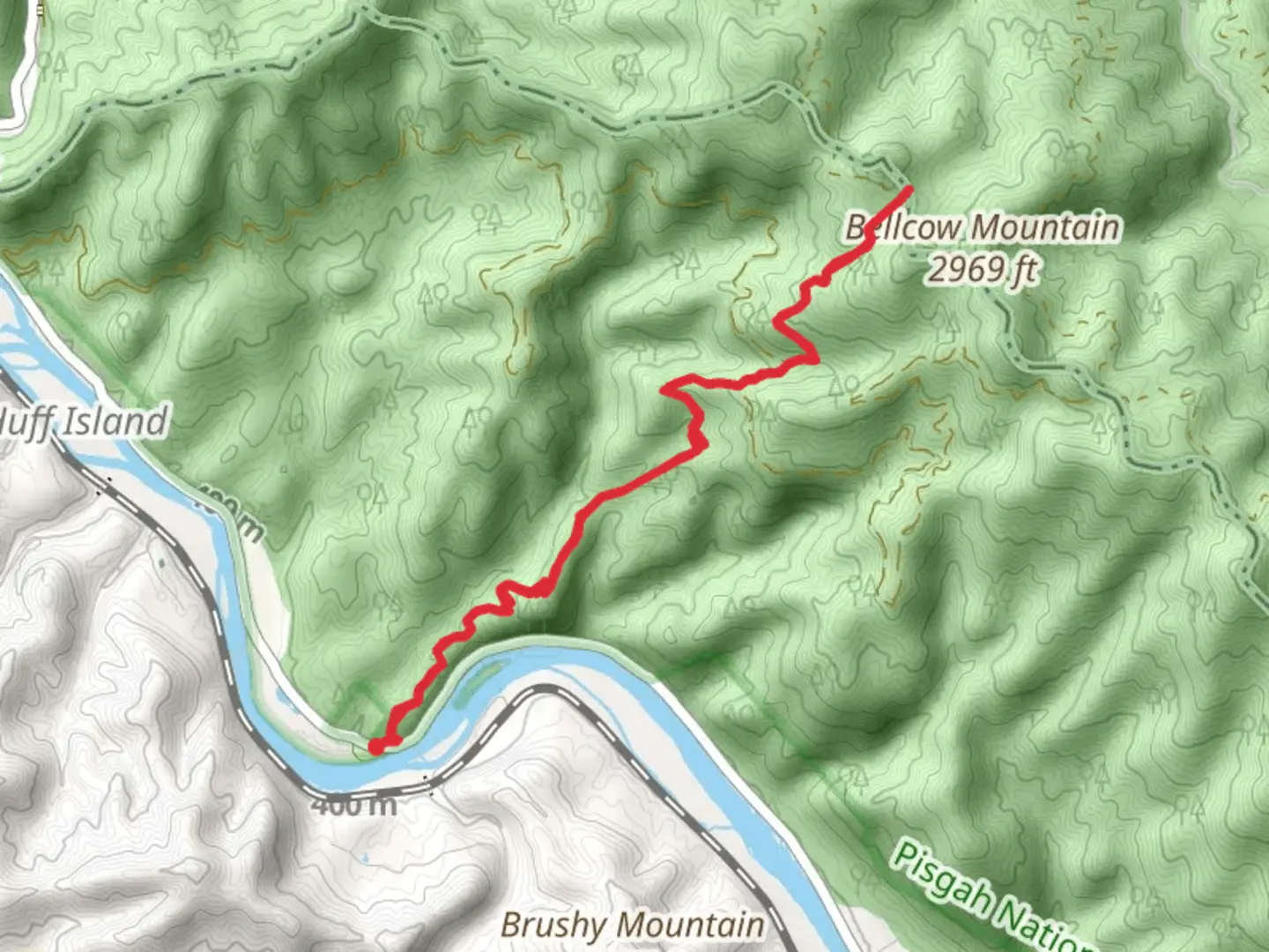 An image depicting the trail Jack Branch Trail and its surrounding area.