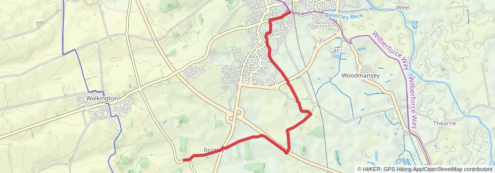 Beverley Twenty stage 2 Map