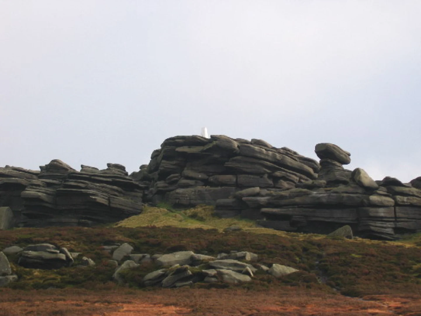 An image depicting the trail Mam Tor, Back Tor and Lose Hill Loop from Edale and its surrounding area.