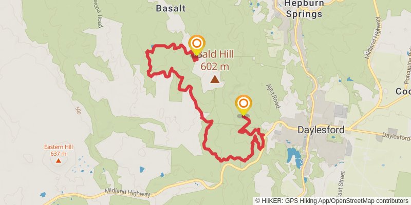 Tipperary Twin Bridges Circuit Trail stage 2 Map