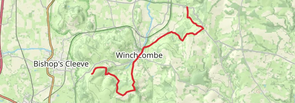 Cotswold Way stage 2 Map