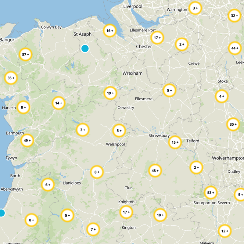 Shropshire Static Map