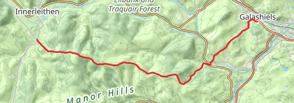 Scottish National Trail stage 4 Map