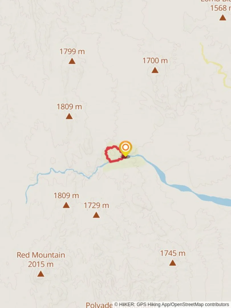 An image depicting the trail San Lorenzo Canyon Recreation Area Loop and its surrounding area.