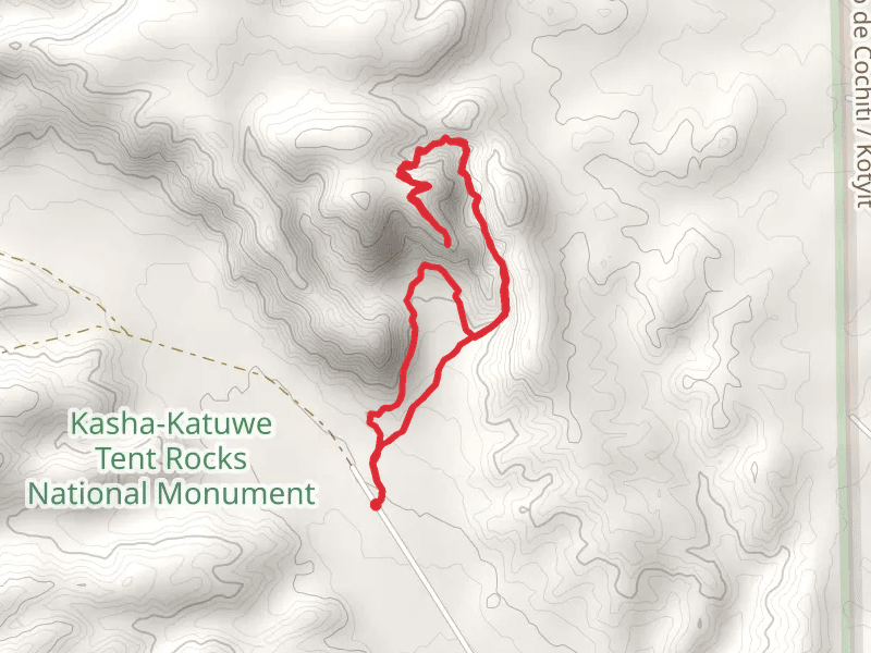 Slot Canyon Trail and Cave Loop Trail