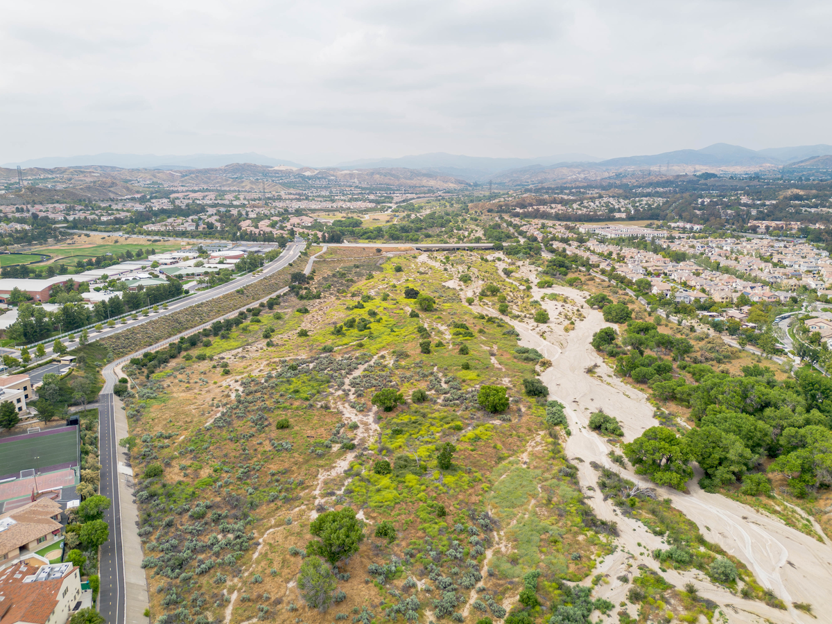 Santa Clara River and San Francisquito Creek via San Francisquito Creek Trail
