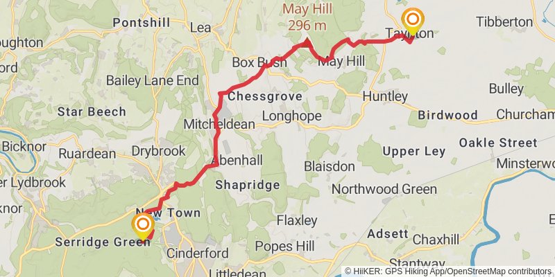 Wysis Way stage 2 Map