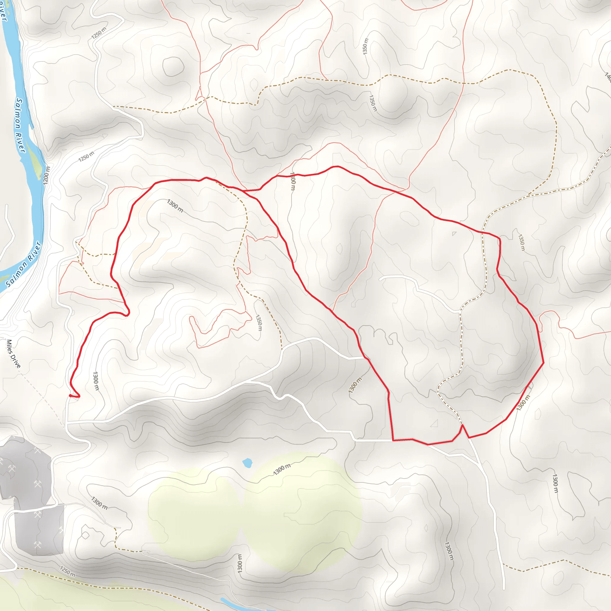 Miles Drive Loop - East mobile static map