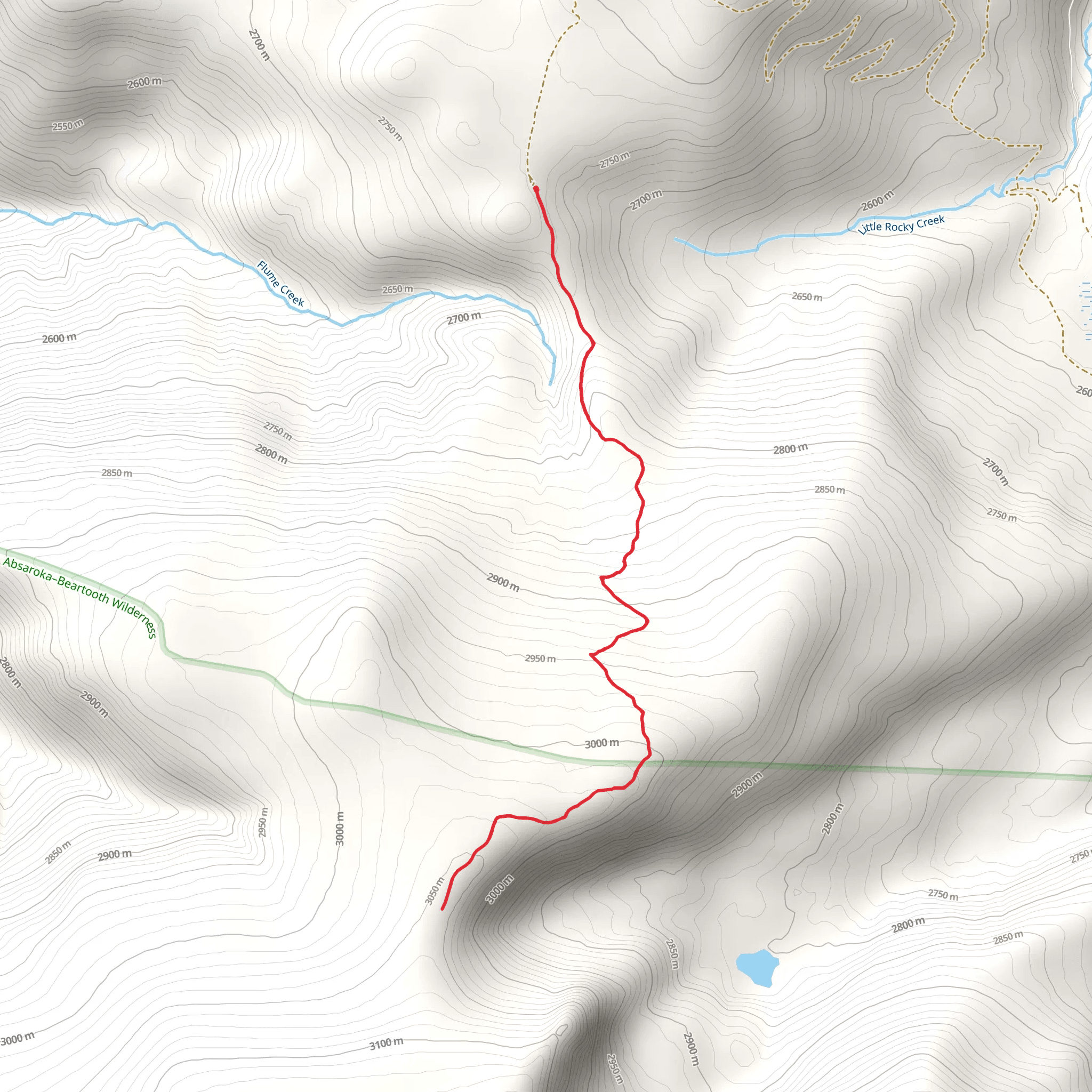 Stillwater Plateau Trail mobile static map