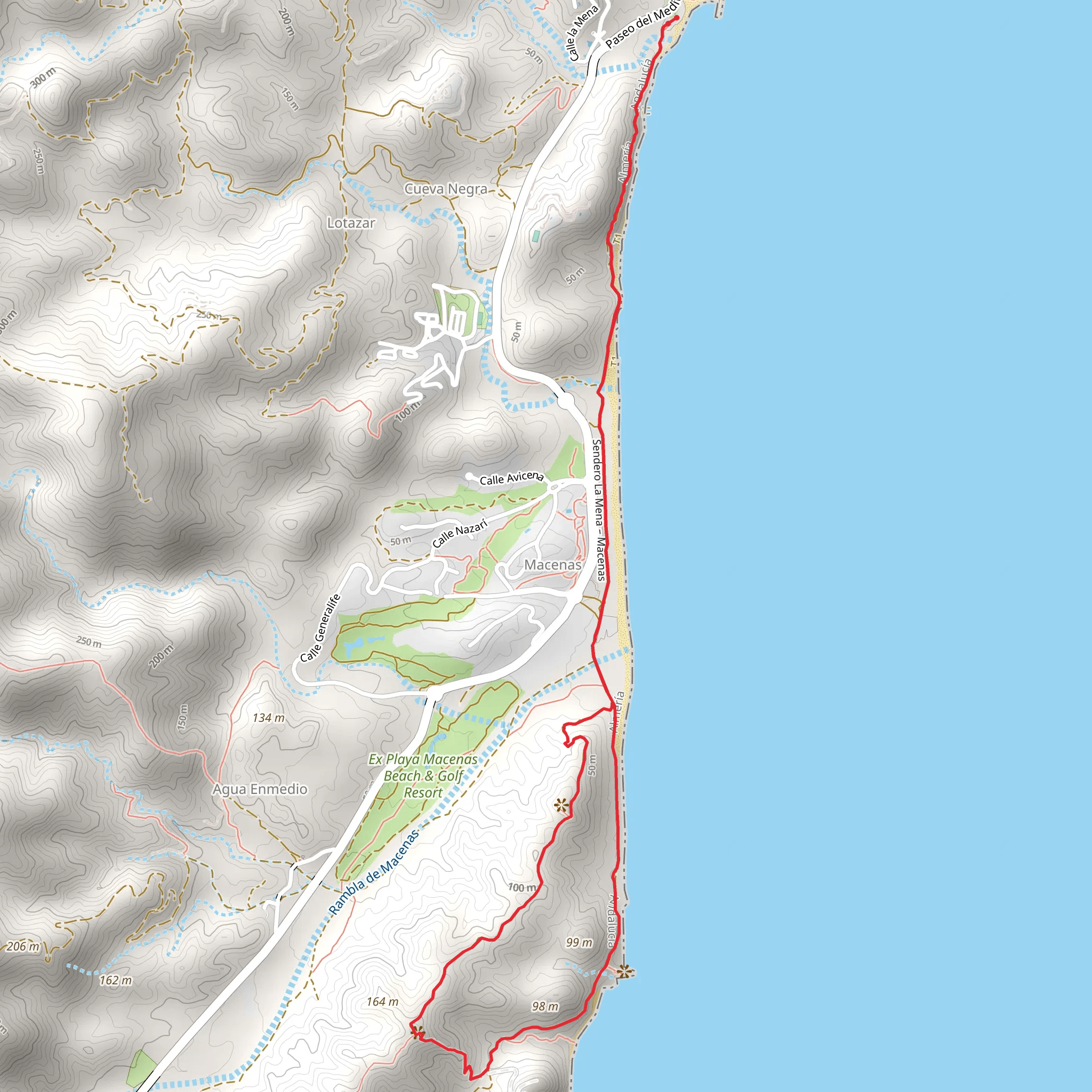 La Mena - Macenas mobile static map