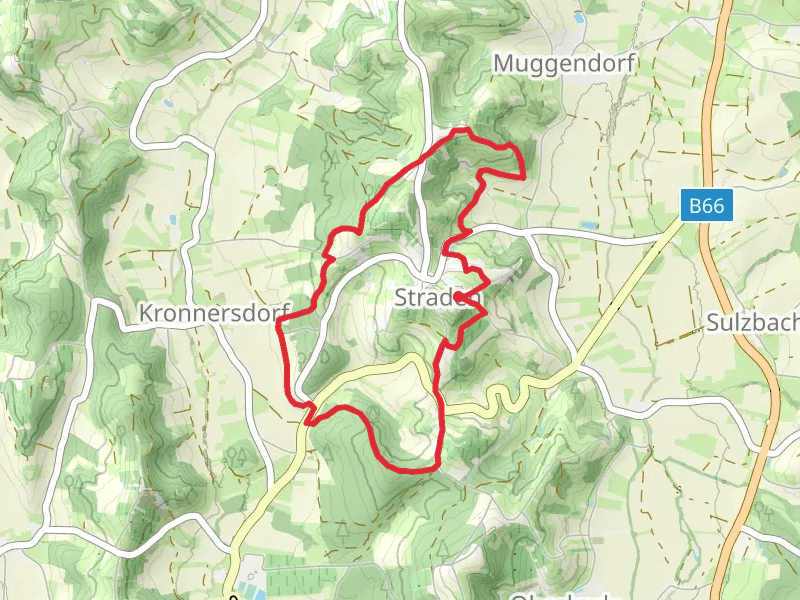 Handwerksweg mobile static map