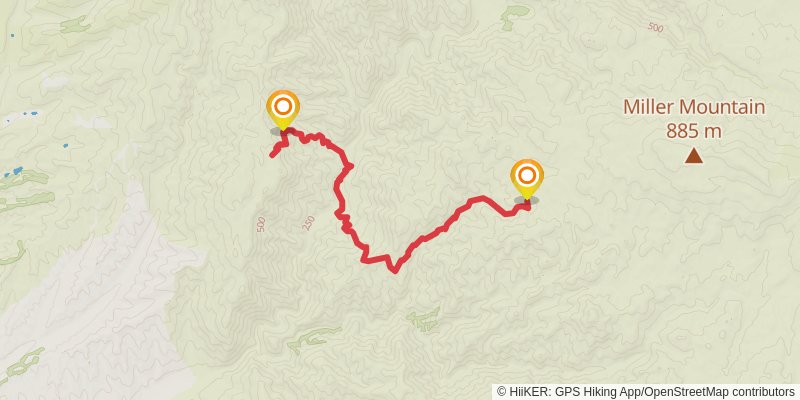 Clark Trail stage 2 Map