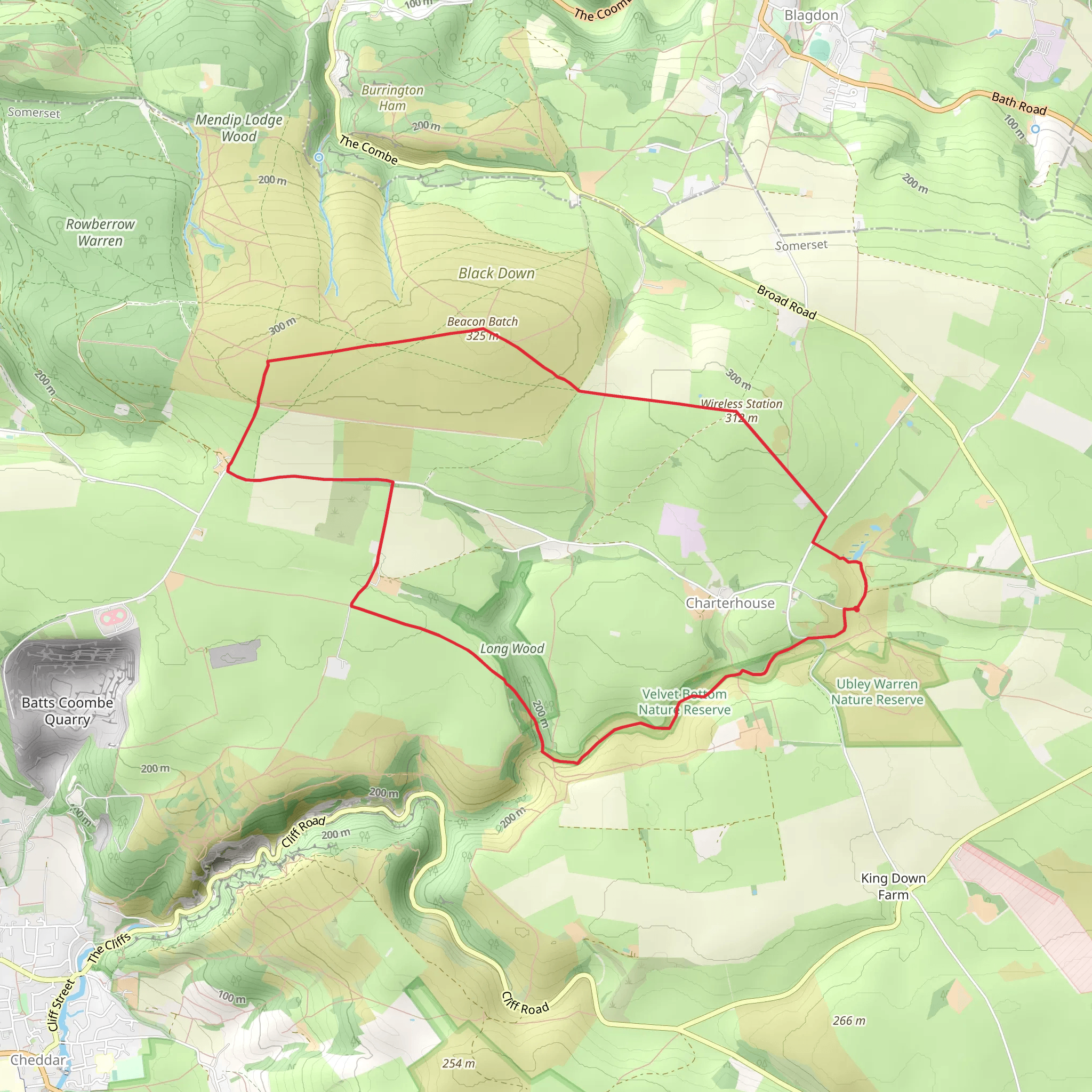 Beacon Batch and Wireless Station mobile static map