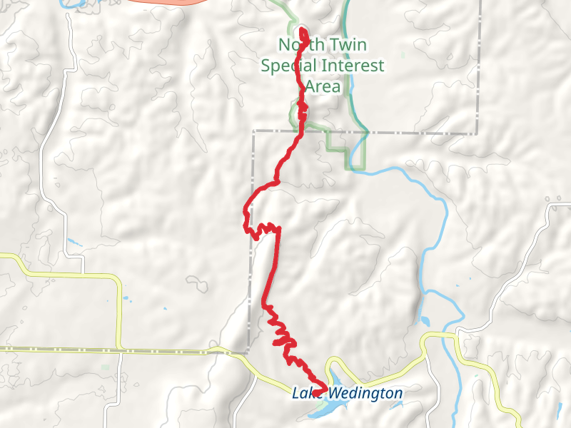 Upper Round, Twin Mountains and Lower Round via Lake Wedingtom Walk