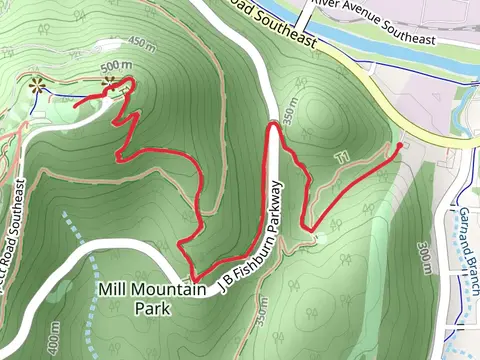 Mill Mountain via Wood Thrush Trail