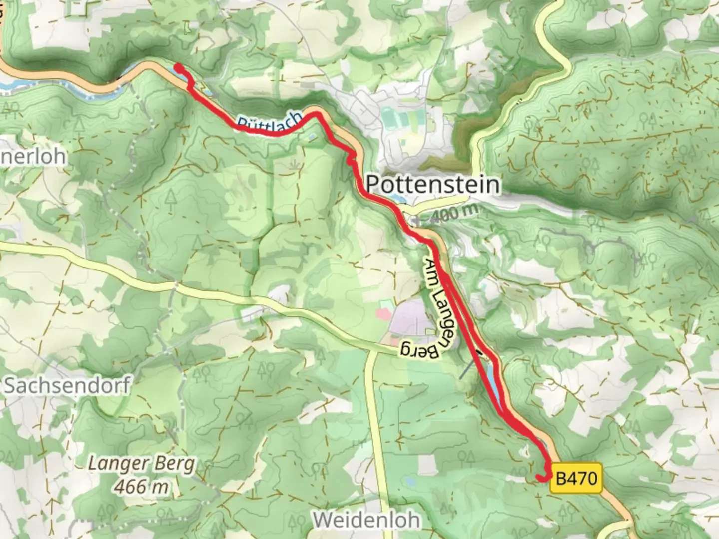 An image depicting the trail Devil's Cave, Teufelshohle and Schongrundsee Walk and its surrounding area.