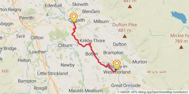Eden Way stage 4 Map