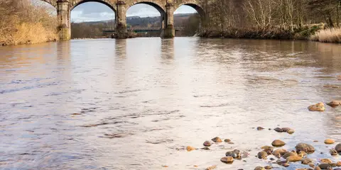 An image depicting the trail Alston - Bleagate and South Tyne Trail and its surrounding area.
