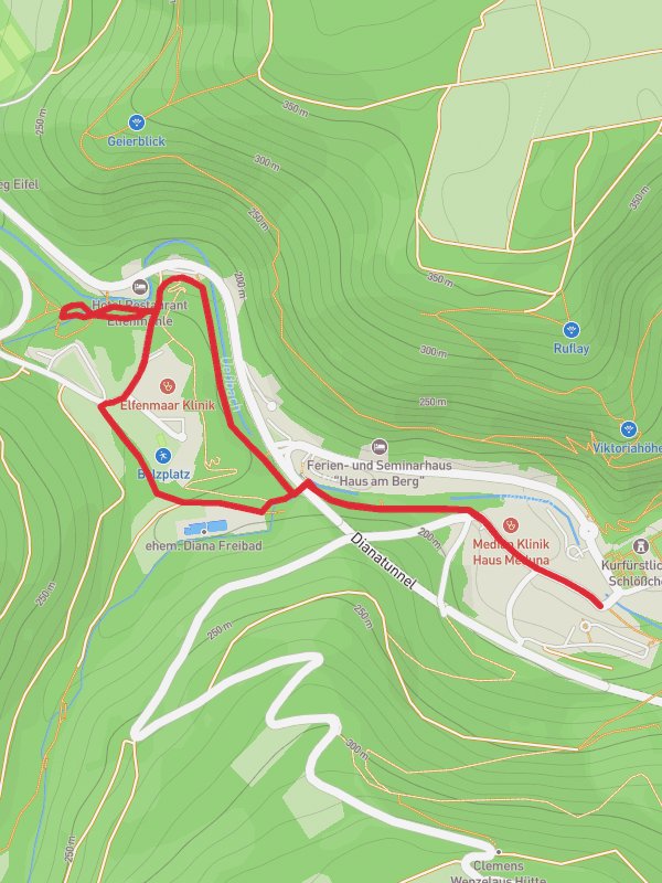 Elfengrotte via Eifel Camino