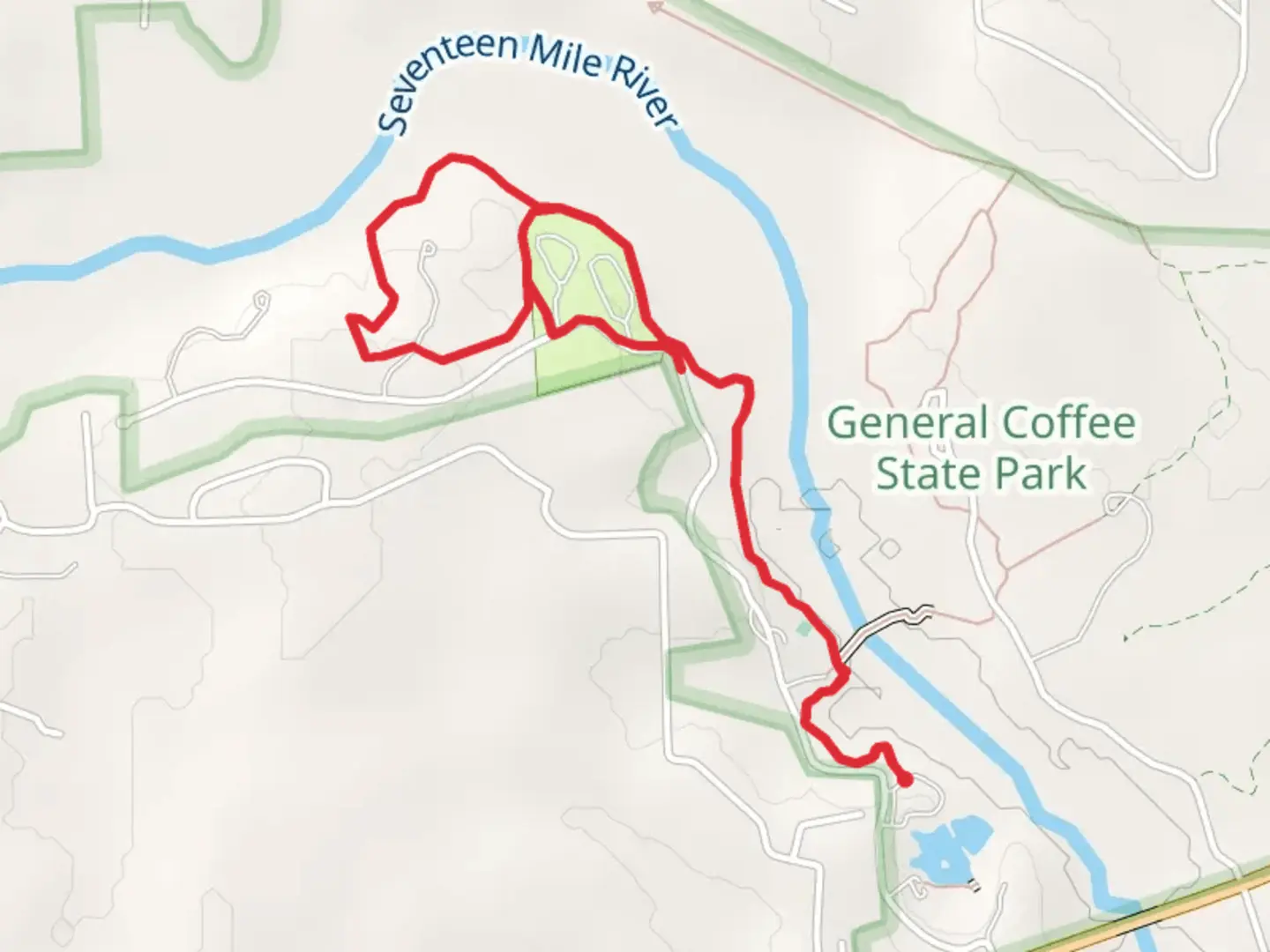 An image depicting the trail West River Swamp Trail and Gopher Loop and its surrounding area.