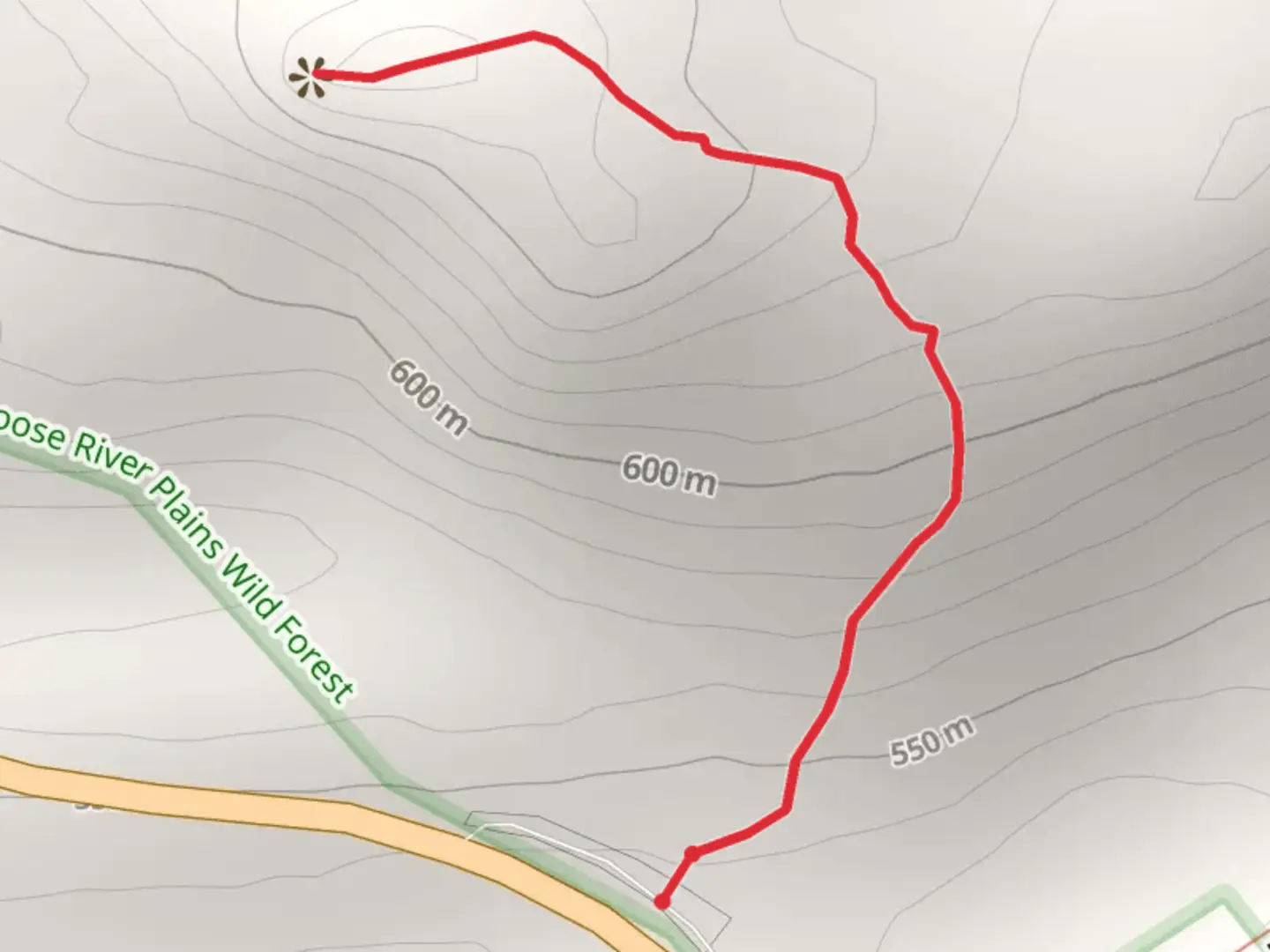 An image depicting the trail Rocky Mountain Short Trail and its surrounding area.