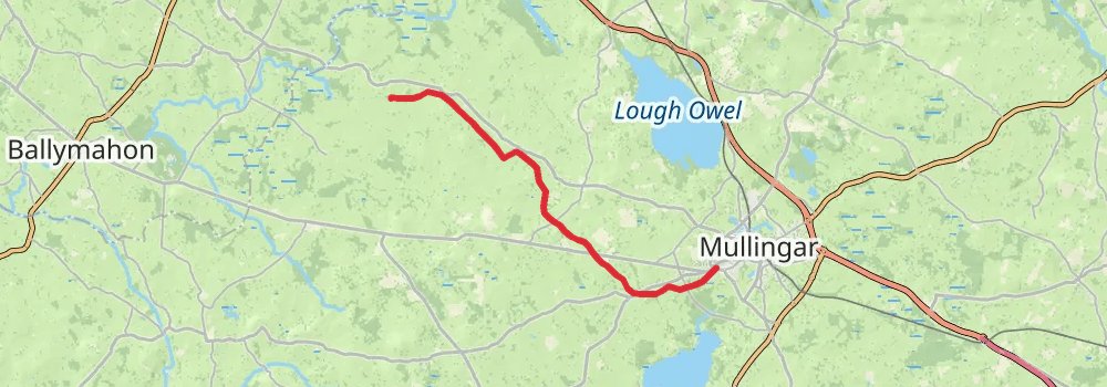 Royal Canal Way stage 5 Map