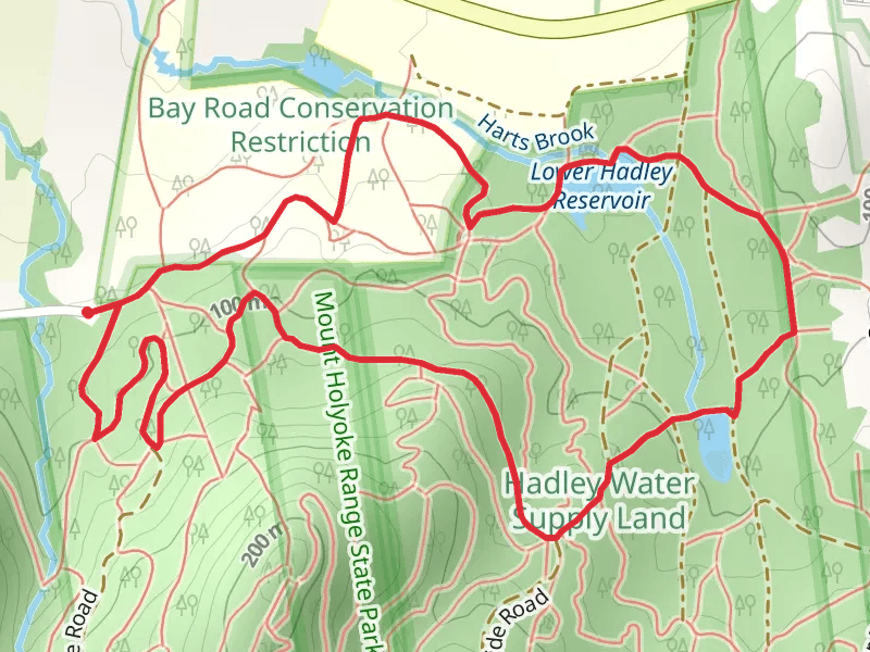 Lower Hadley Reservoir and Upper Hadley Reservoir Loop