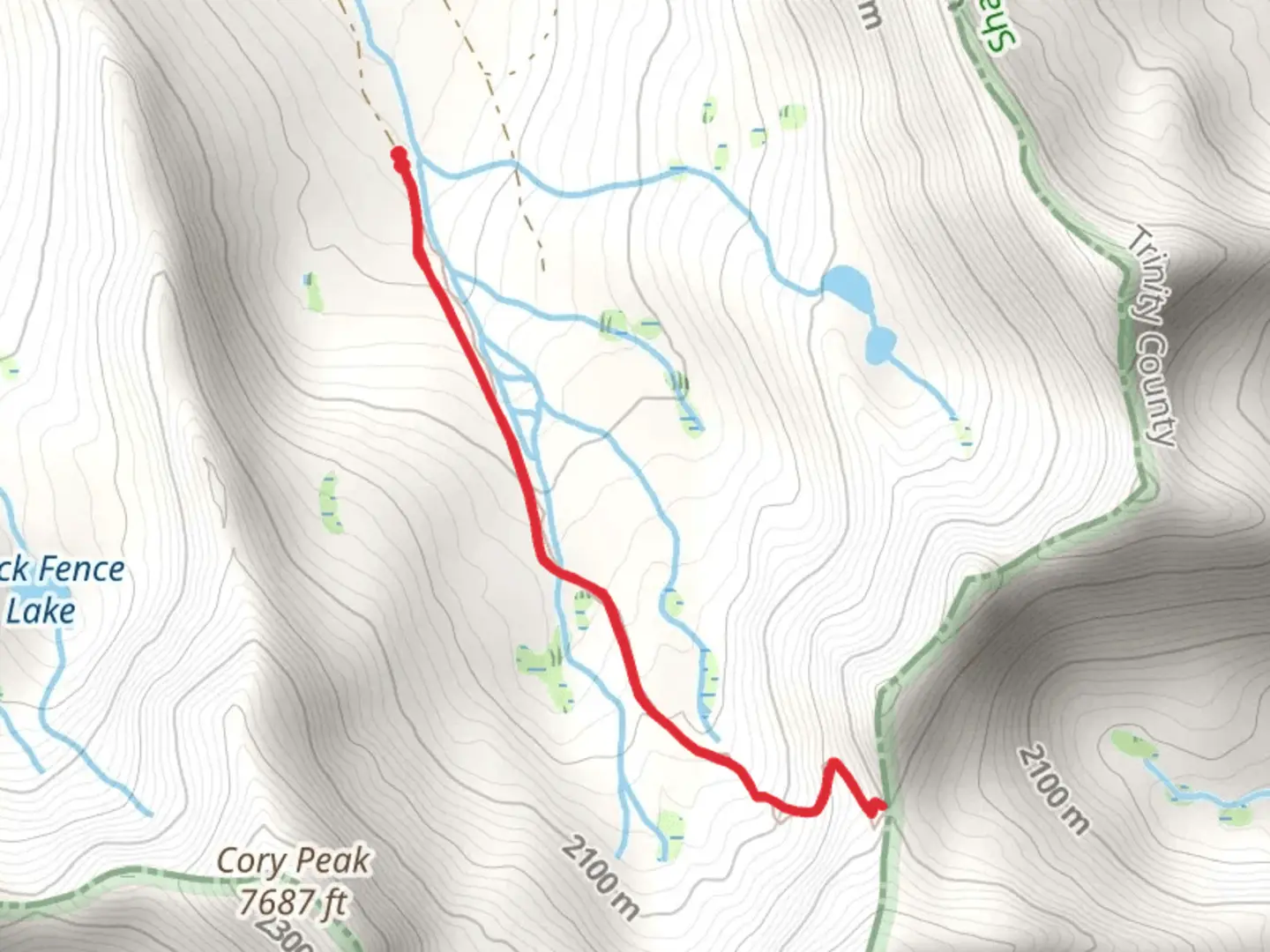 An image depicting the trail Chilkoot Trail and its surrounding area.