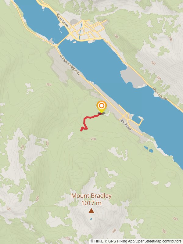 Crow Hill Road Out and Back mobile static map