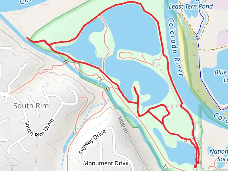 Kingfisher Trail and Waterfowl Loop Trail