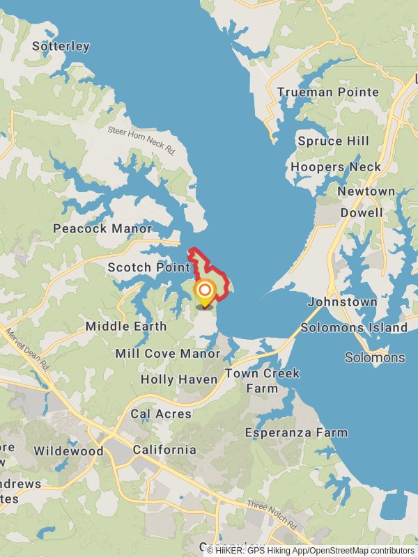 Myrtle Point Park - Deep Woods Loop Trail