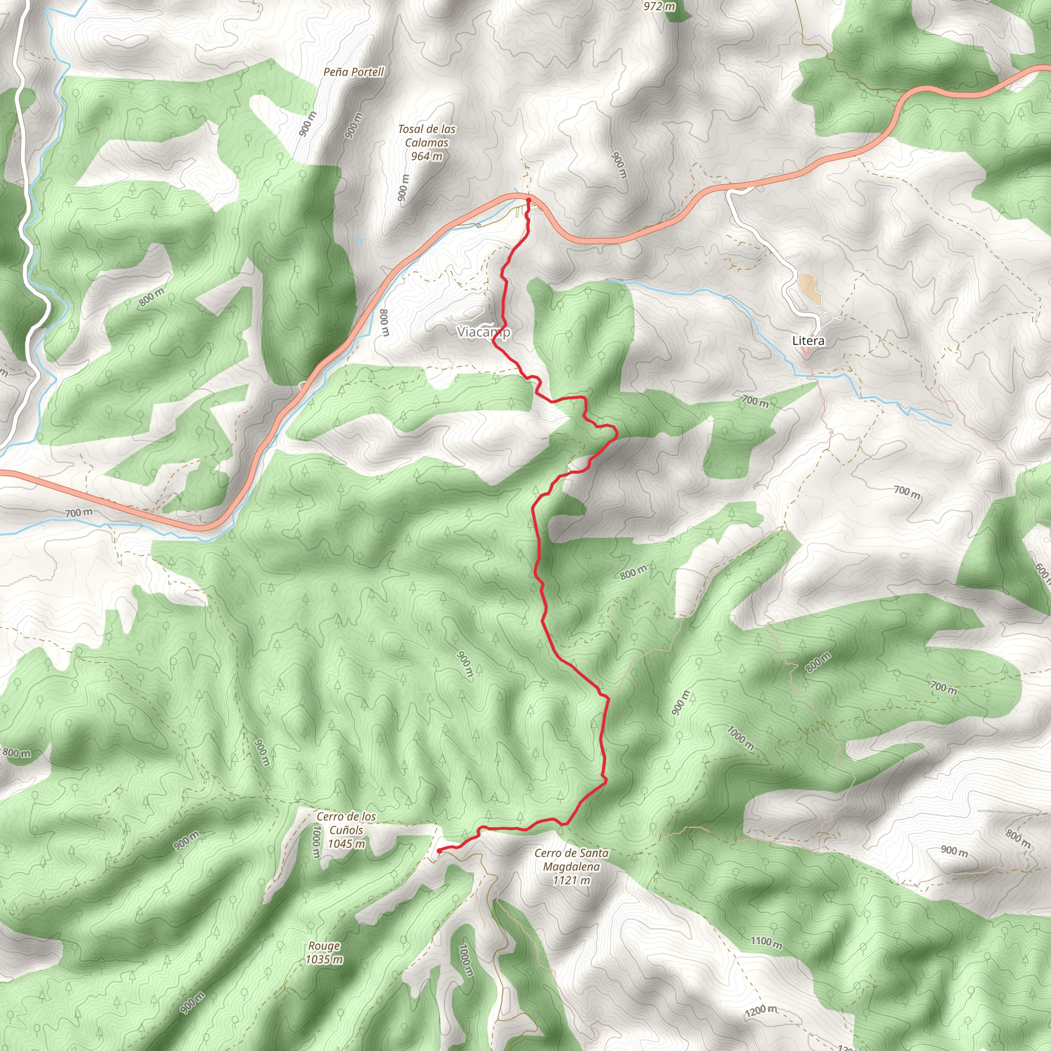 Houses of Hostalet - Mas de Quintilla PR HU 204 mobile static map
