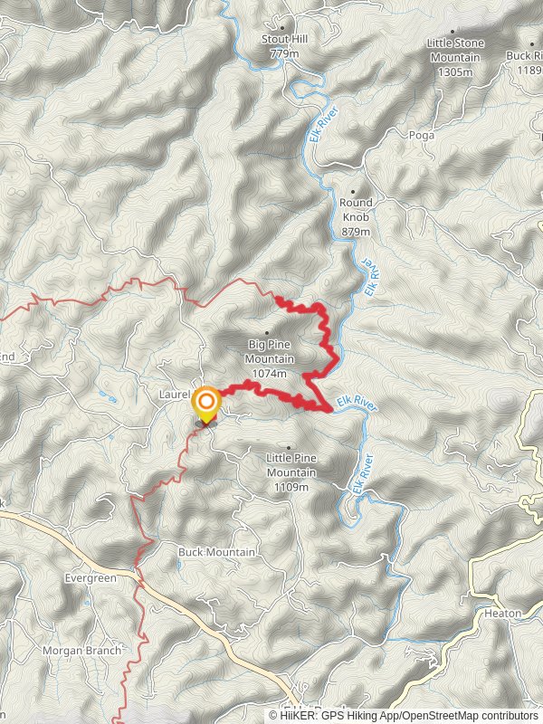 Mountaineer Campsites via Appalachian Trail