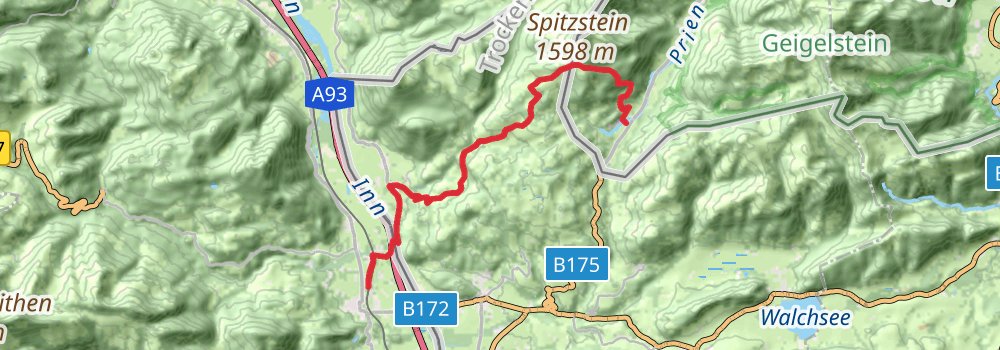 Via Alpina - Purple Trail stage 46 Map