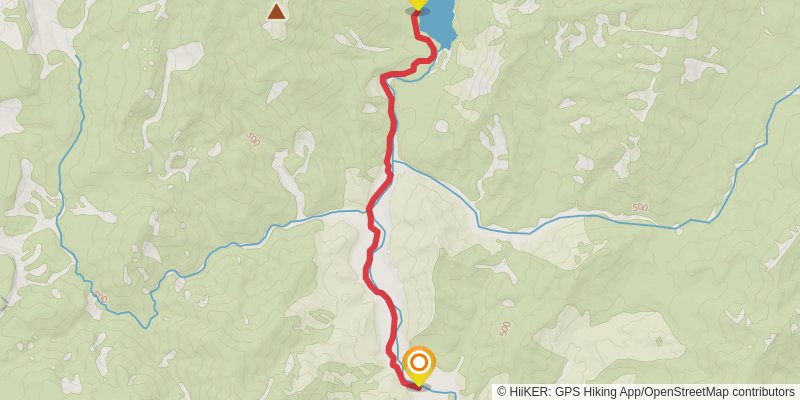 1000 Acre Plateau Track stage 1 Map