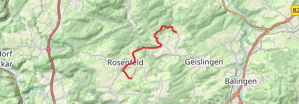 Martinusweg Regionalweg Süd-West stage 6 Map