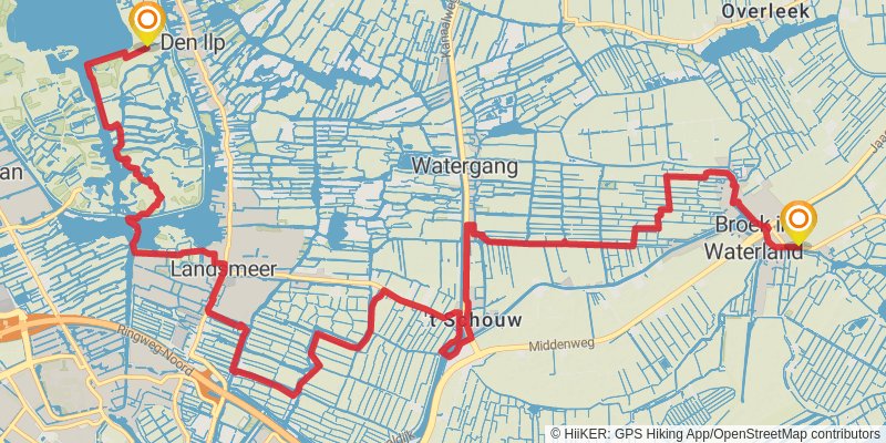 Trekvogelpad stage 4 Map