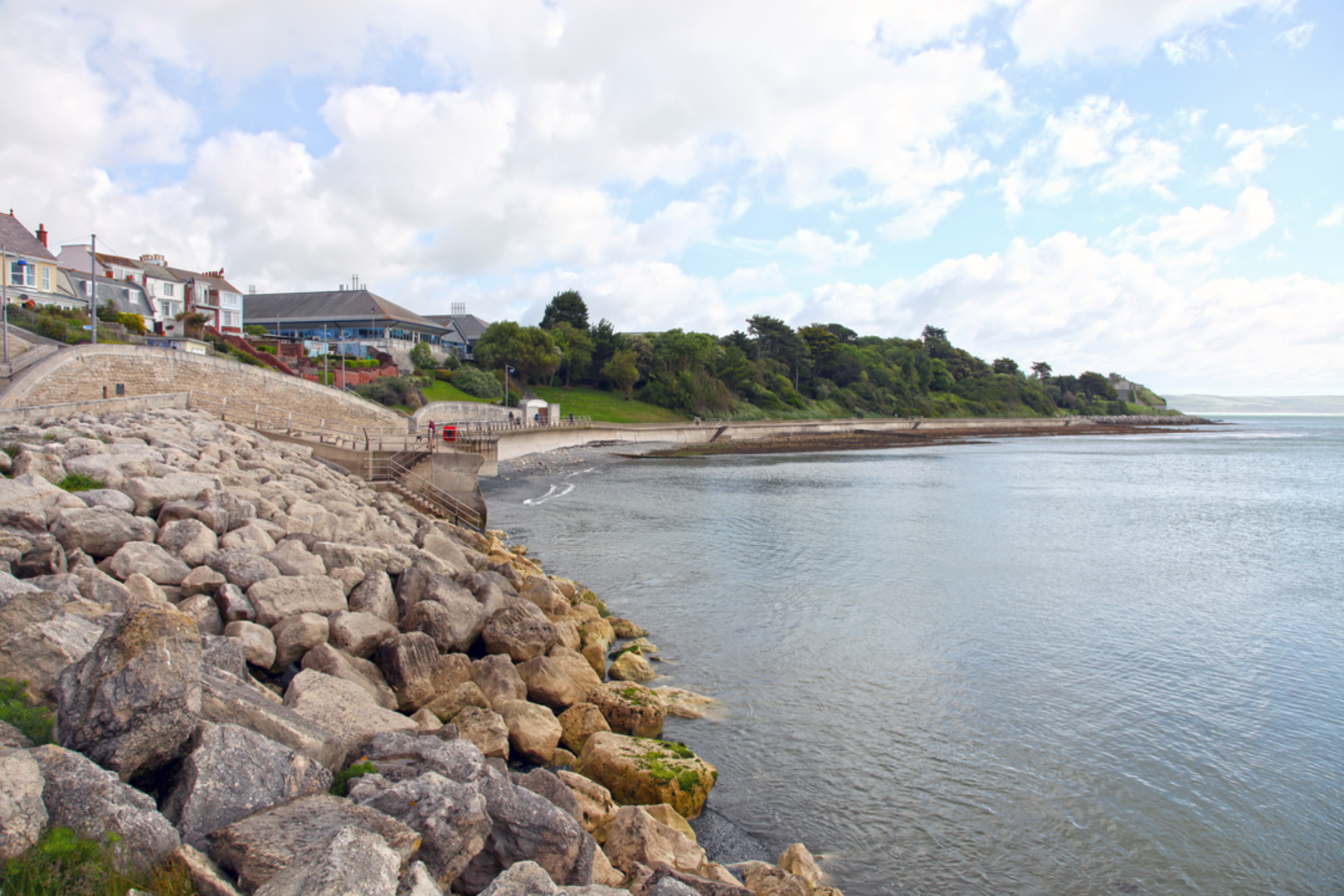 An image depicting the trail Legacy Trail 3 - Nothe Gardens and Rodwell Trail and its surrounding area.